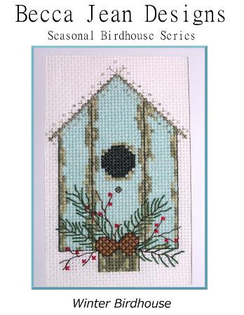 Winter Birdhouse - Seasonal Birdhouse Series